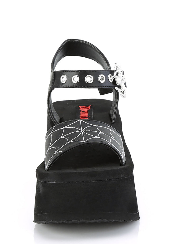 Funn-10 Platform Ankle Strap Sandals