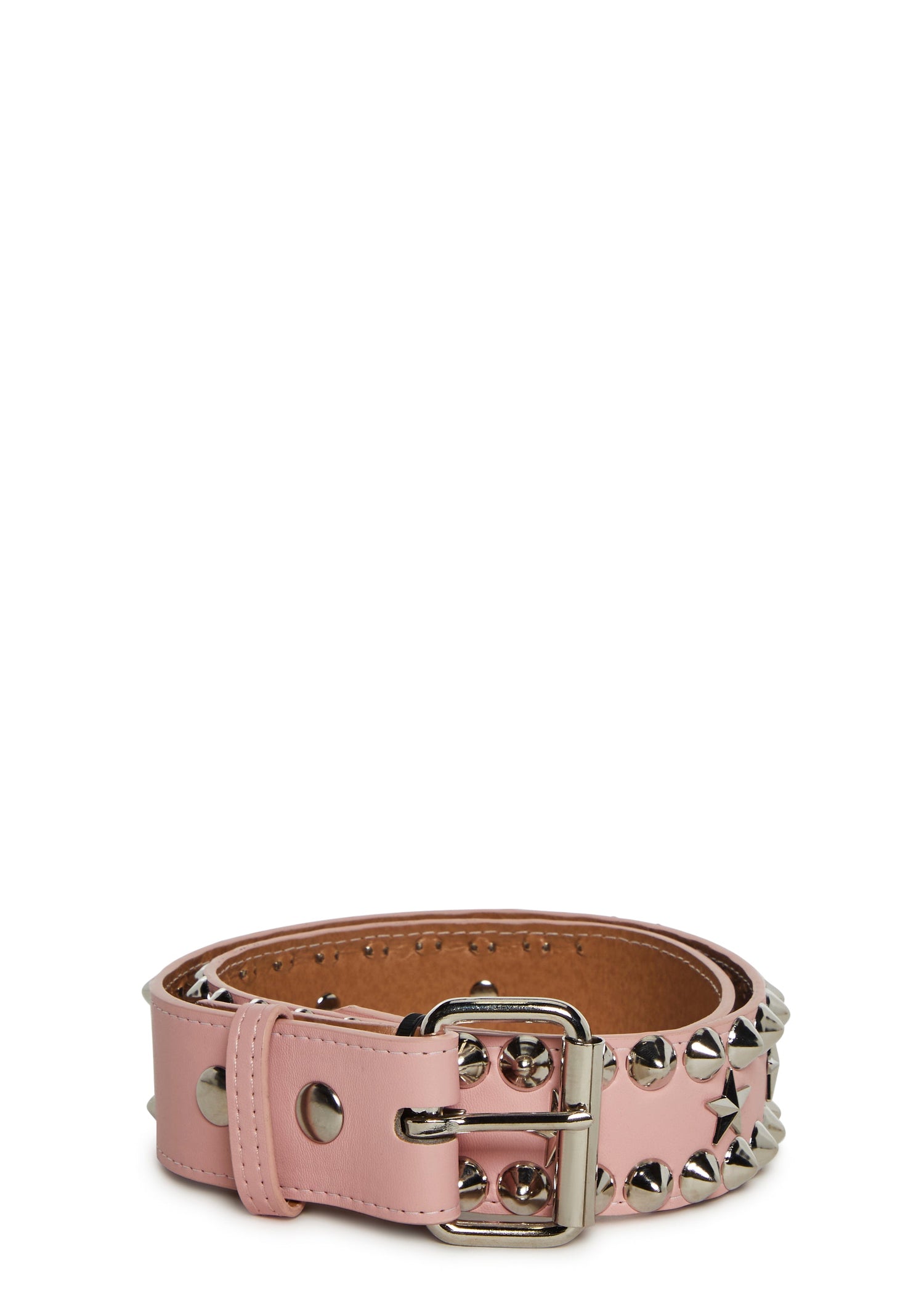 Star Studded Belt - Pink