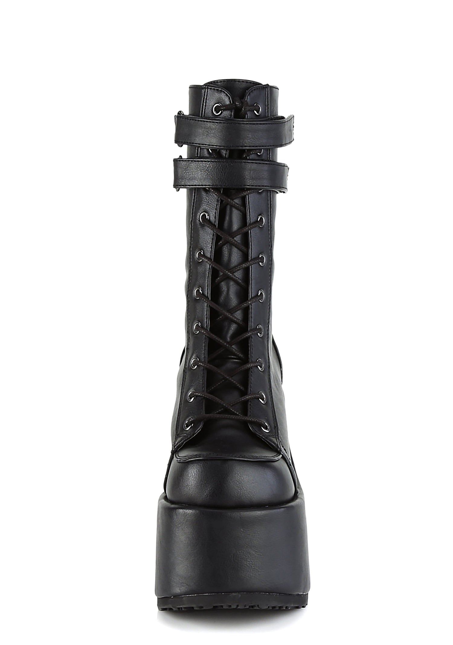 CAMEL-250 Platform Mid-Calf Boots