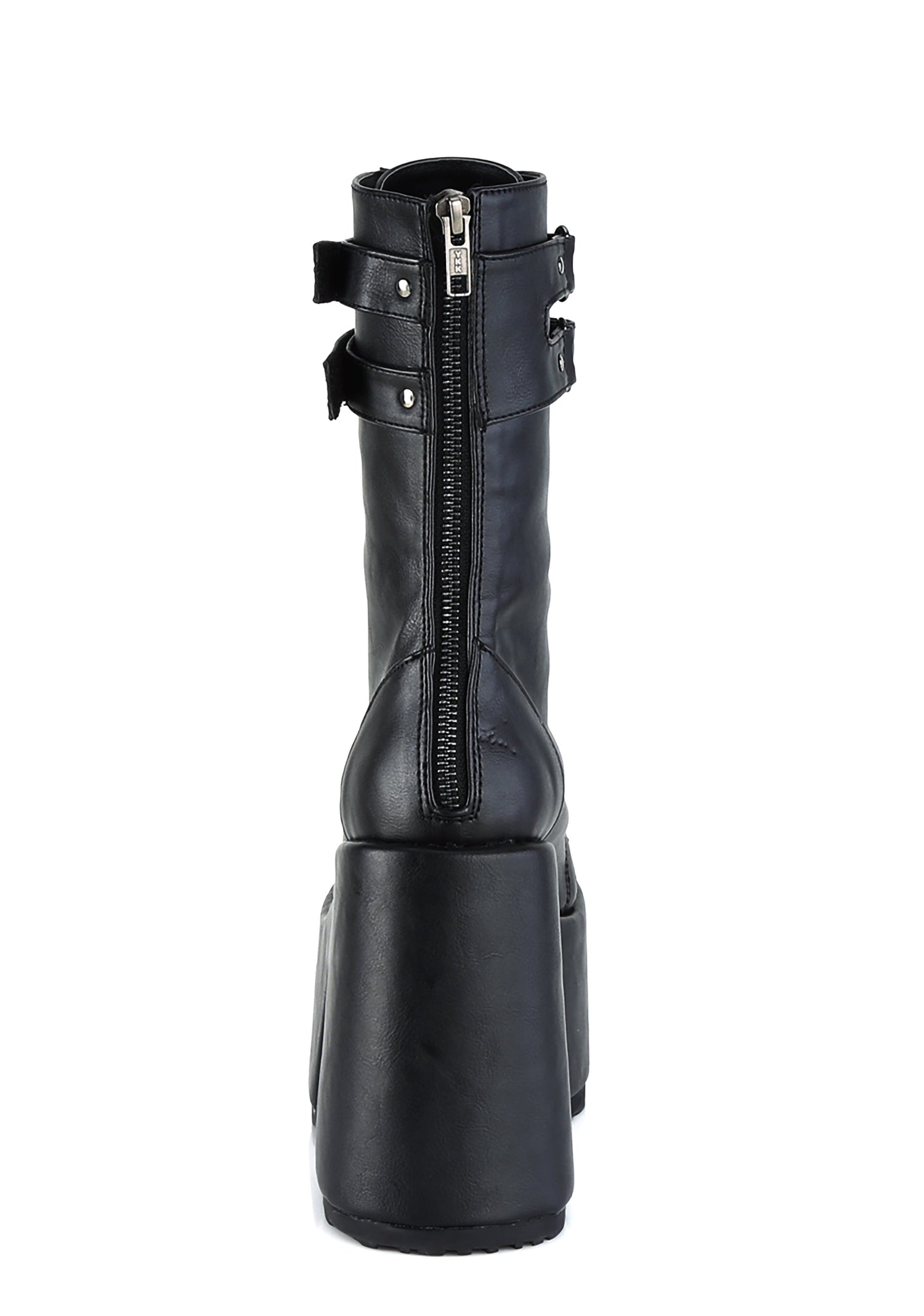 CAMEL-250 Platform Mid-Calf Boots