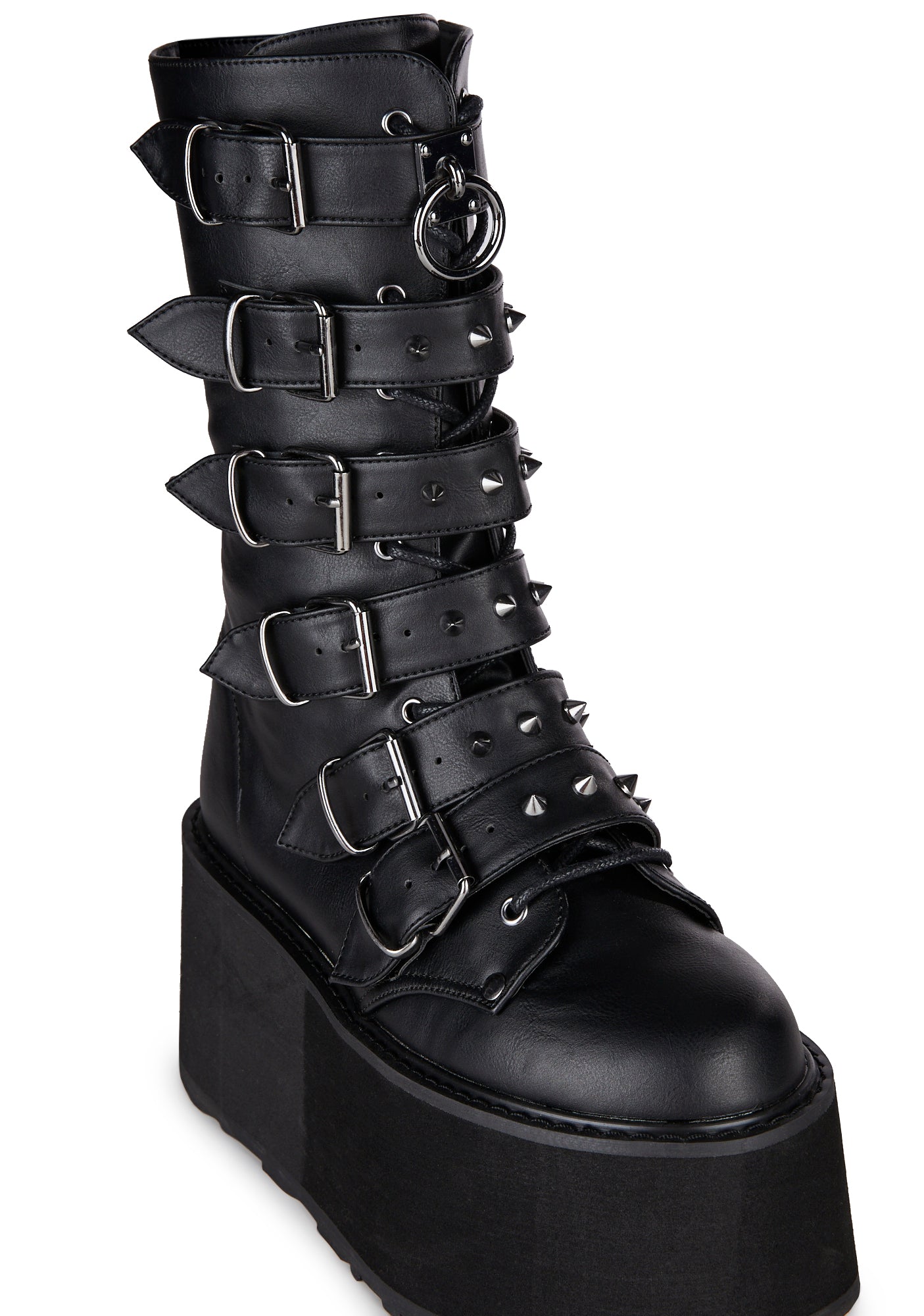 Damned-225 Platform Mid-Calf Boots