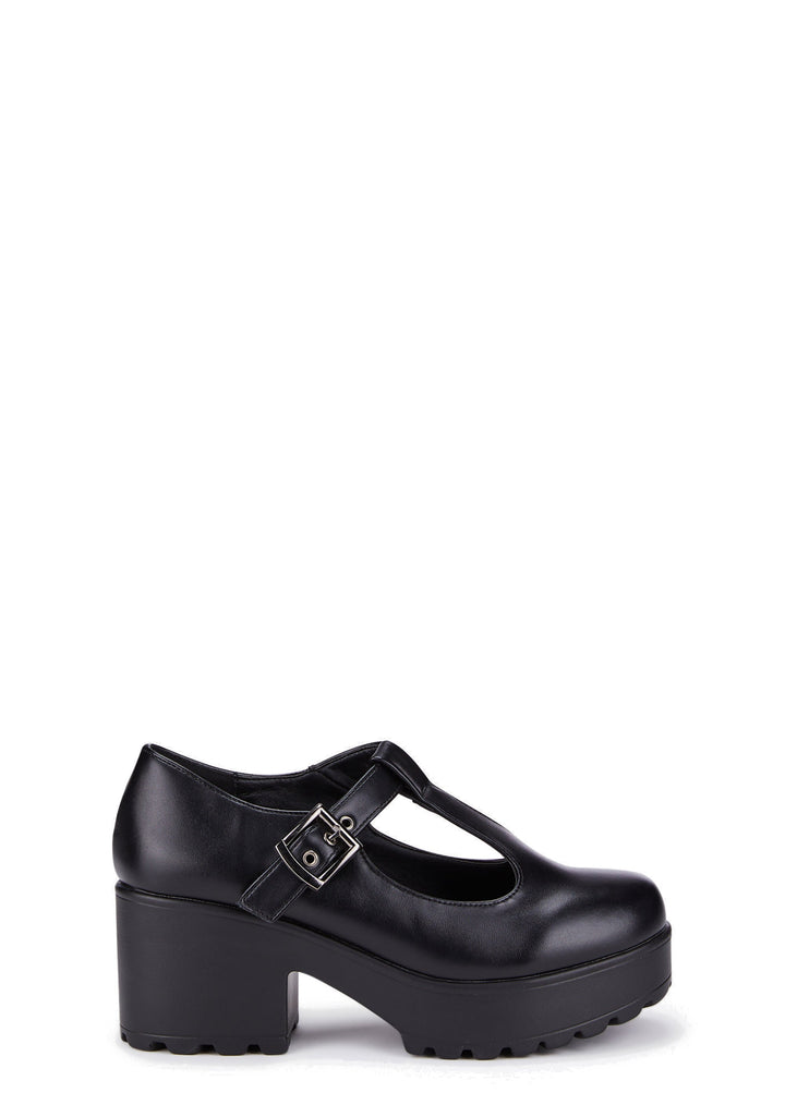 Dark Sai Mary Janes