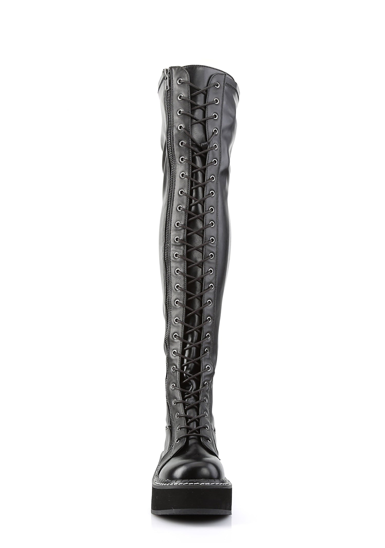 Emily-375 Platform Thigh High Boots