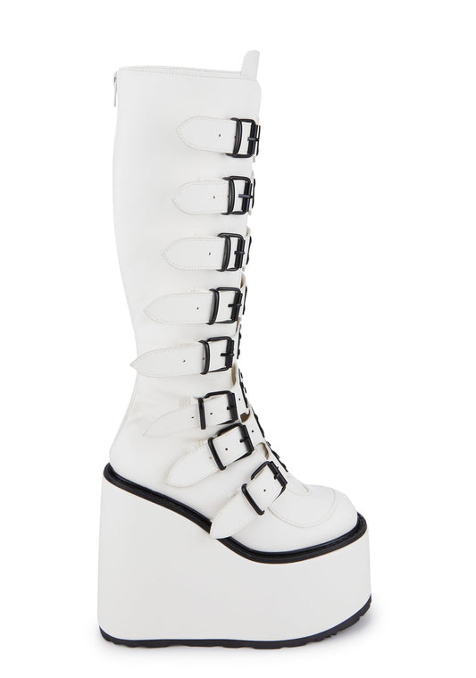 Swing-815 Platform Knee High Boots