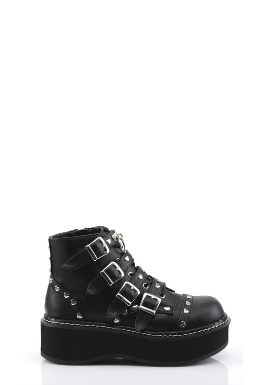 EMILY-315 Platform Ankle Boot