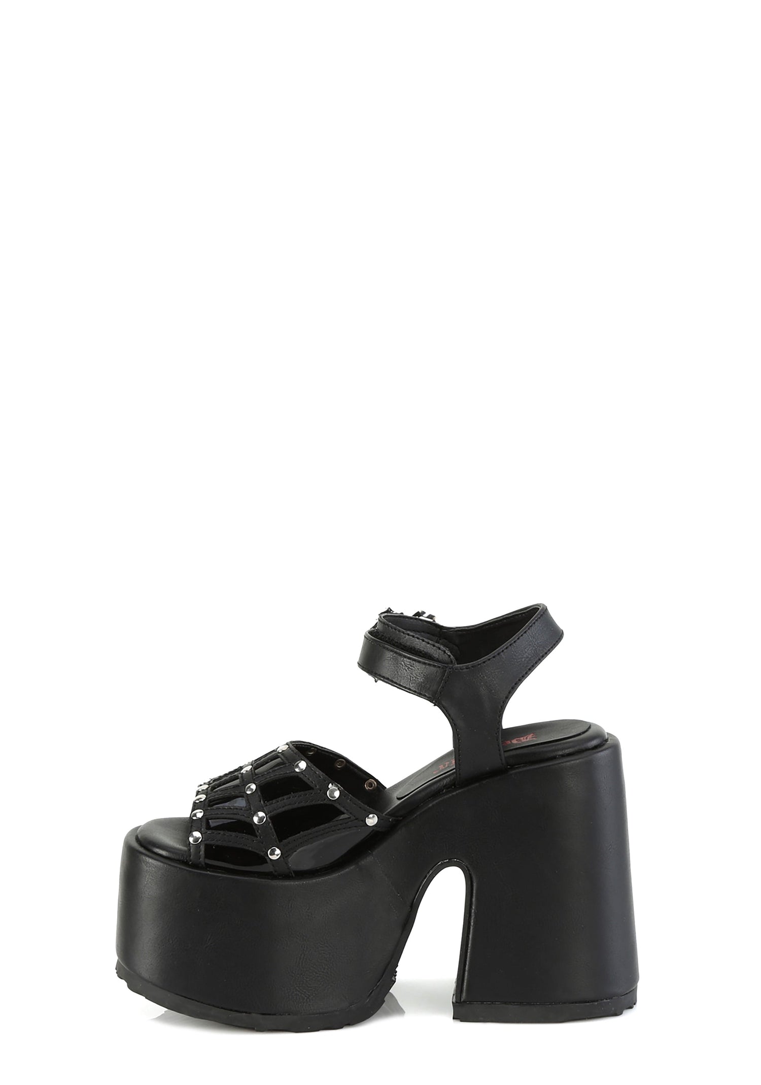 Camel-17 Platform Ankle Strap Sandals
