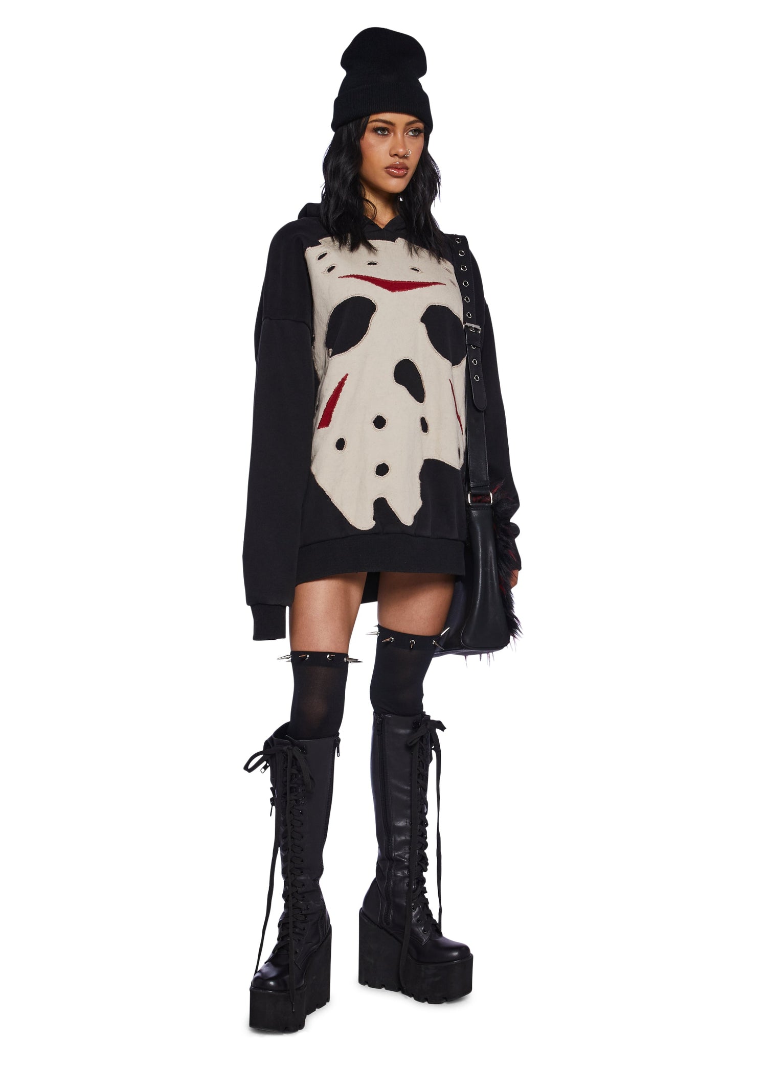 Vile Voorhees Oversized Hoodie
