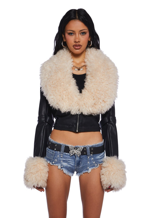 Covet Moto Jacket - Black
