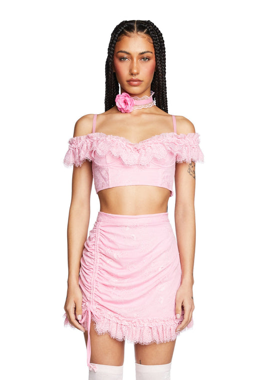 A Greater Love Crop Top