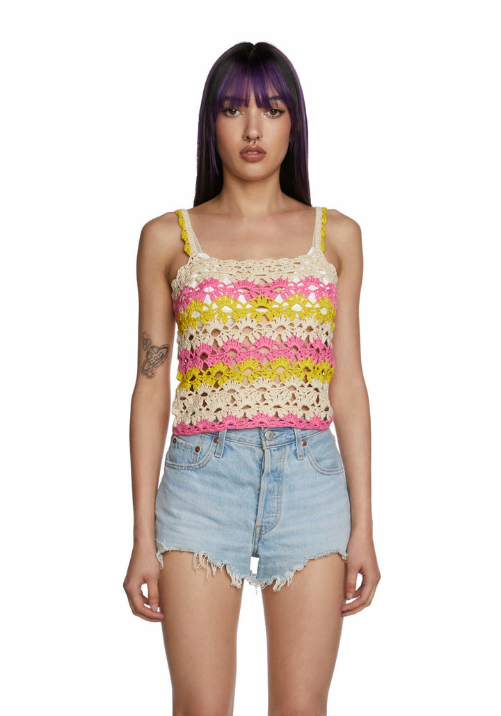 Easy Daze Crochet Tank