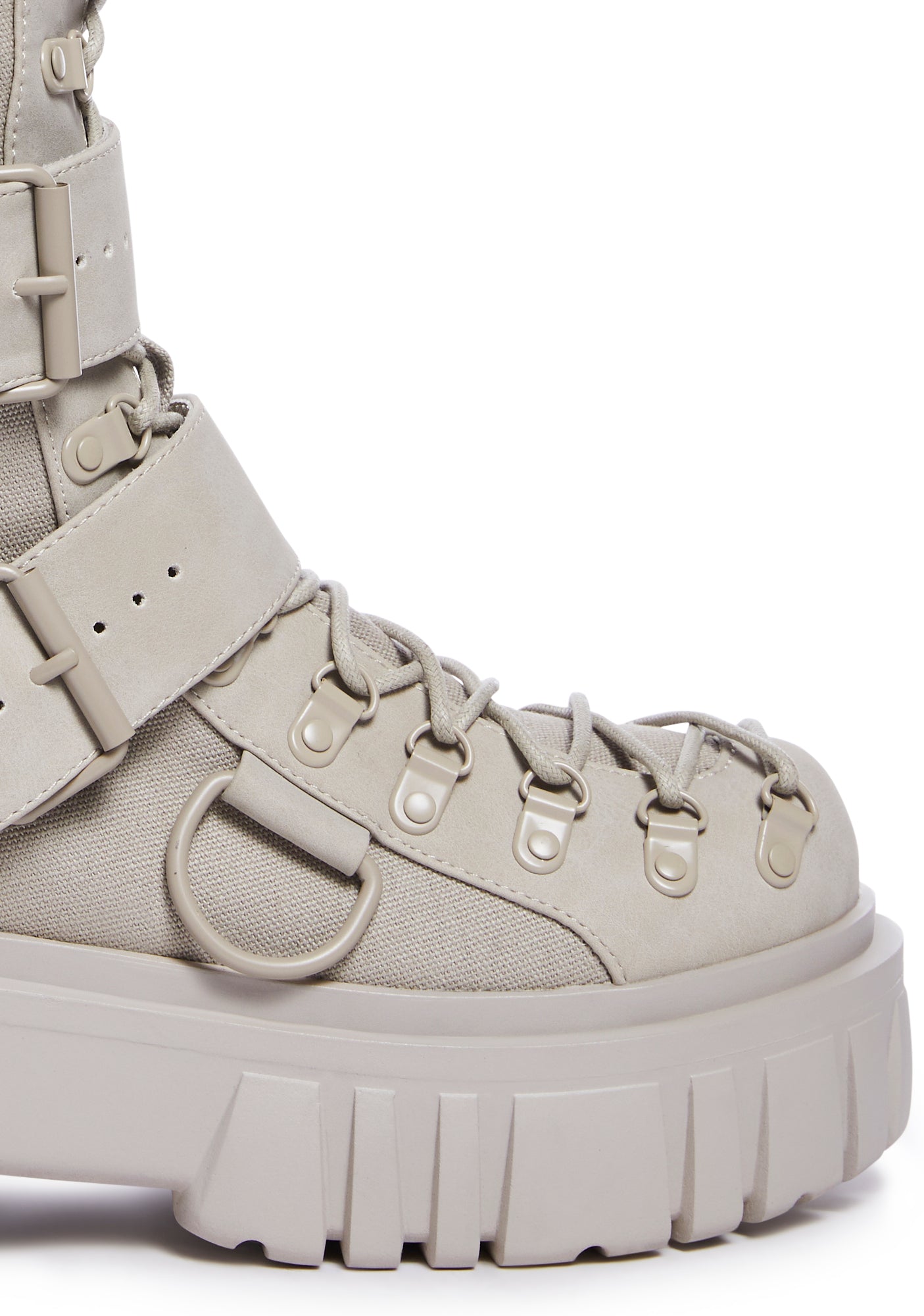 Low Traitor Boots - Light Gray