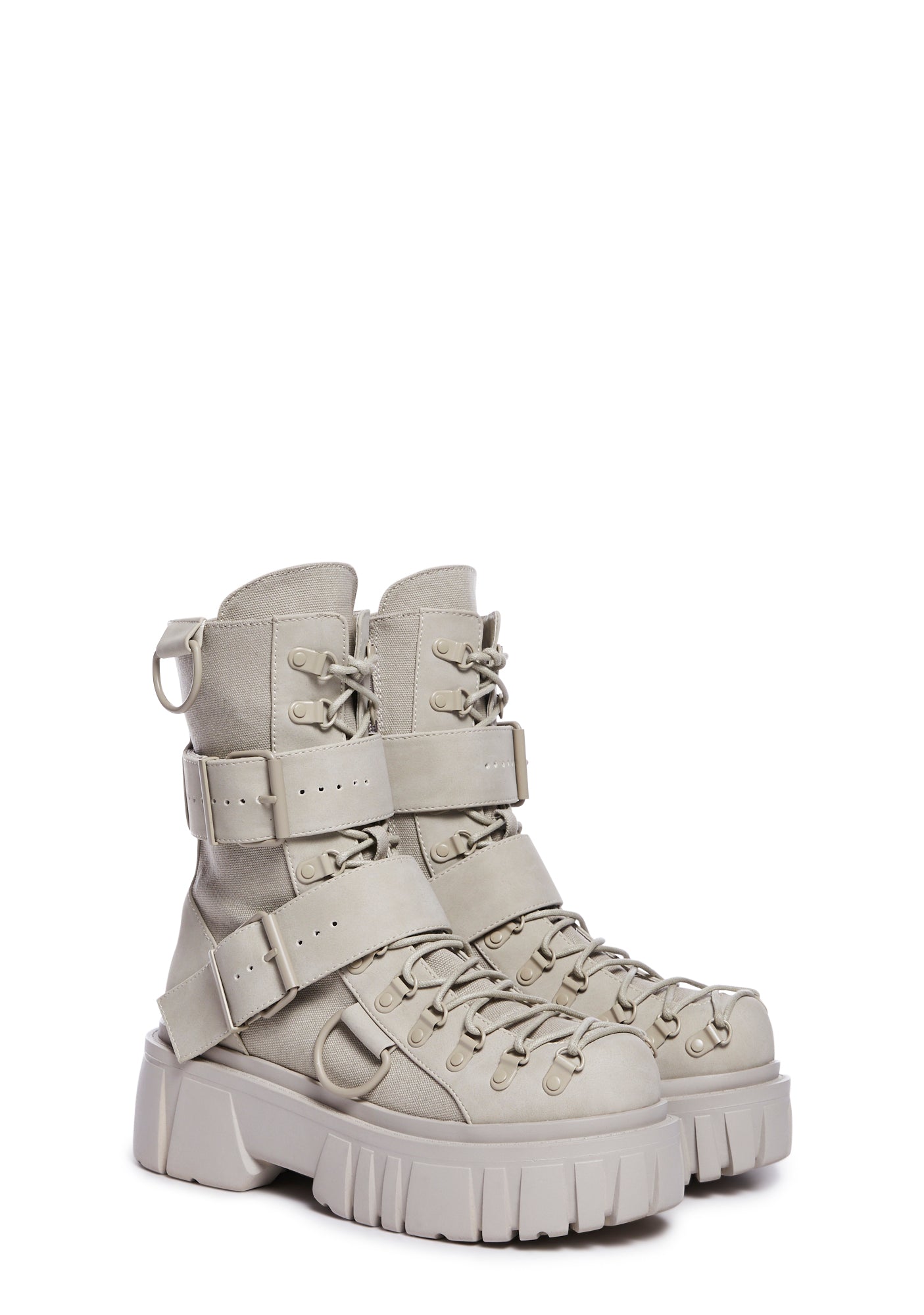 Low Traitor Boots - Light Gray
